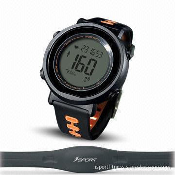 5.3K Digital Heart Rate Monitor, Audio and Visual Alarm in Target Zone
